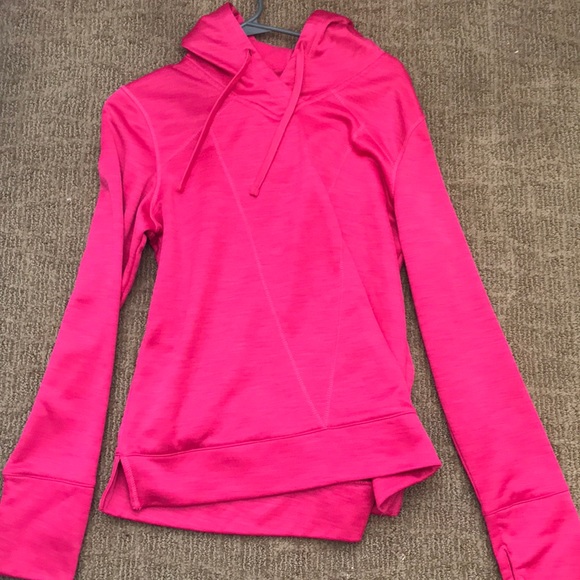 hot pink workout sweatshirt - Picture 1 of 3